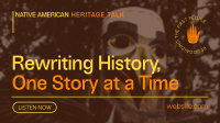 Modern Native American Talk Animation Preview