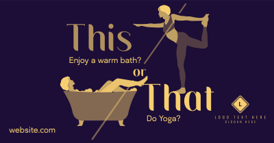 This or That Wellness Facebook ad Image Preview