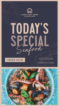 Anchor Seafood Instagram story | BrandCrowd Instagram story Maker