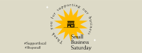 Support Small Shops Facebook cover Image Preview