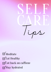 Minimalist Self-Care Poster Image Preview
