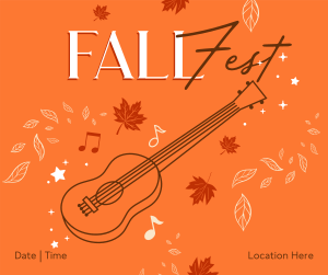 Fall Music Fest Facebook post Image Preview