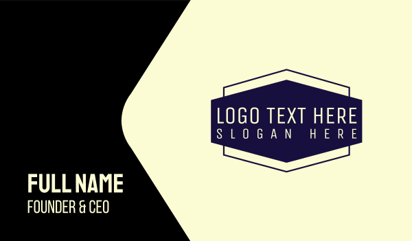 Company Emblem Business Card Design Image Preview