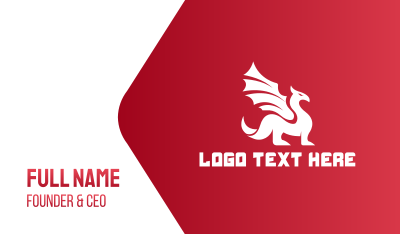 Red Dragon Gaming Business Card