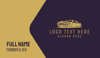 Vintage Classic Car Business Card Design