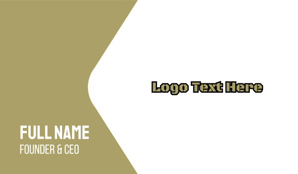 Army Wordmark Business Card Design Image Preview
