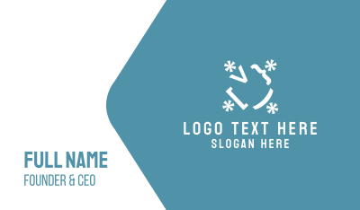 Code Symbols Business Card Image Preview