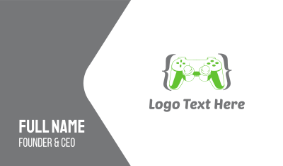 Game Controller Business Card