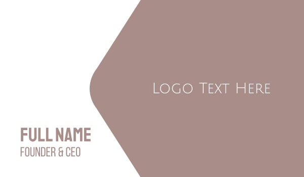 Elegant & Minimal  Business Card Design Image Preview