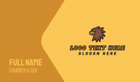 Brown Eagle Mascot Business Card Image Preview