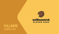 Brown Eagle Mascot Business Card Image Preview