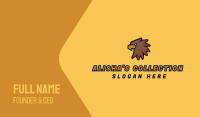 Brown Eagle Mascot Business Card Image Preview