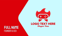 Red Hot Controller  Business Card Preview