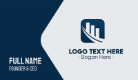 Rising Stock Market Business Card Image Preview