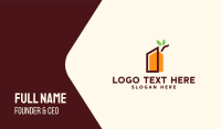 Fresh Orange Juice Pack Business Card Preview