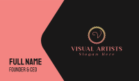 Gradient Pink Ring Business Card Image Preview