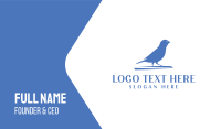 Small Blue Bird  Business Card Preview