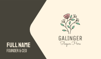 Feminine Flower Plant Business Card Image Preview