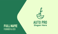 Green Natural Eco Plant Business Card Image Preview