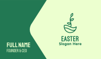Green Natural Eco Plant Business Card Image Preview