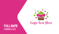 Colorful Cupcake Business Card Design