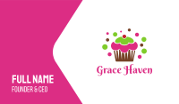 Colorful Cupcake Business Card Image Preview