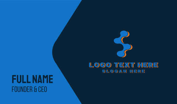 Digital S Business Card Design Image Preview