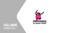 Pink Bull Gaming Business Card Image Preview