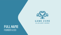Elegant Diamond Plant Business Card Image Preview