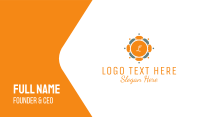 Marigold Lettermark Business Card Image Preview
