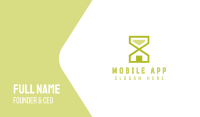 Hourglass House Business Card Image Preview