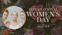 Floral International Women's Day Video Image Preview