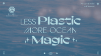 Minimalist Sparkly Ocean  Video Image Preview