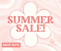 Groovy Summer Sale Facebook post Image Preview