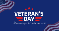 Honor Our Veterans Facebook Ad Design