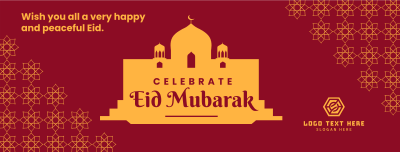 Celebrate Eid Mubarak Facebook cover Image Preview