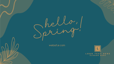 Hey Hello Spring Facebook event cover Image Preview