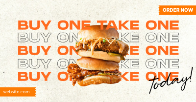Burger Day Promo Facebook ad Image Preview