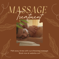 Body Massage Service Instagram Post Design