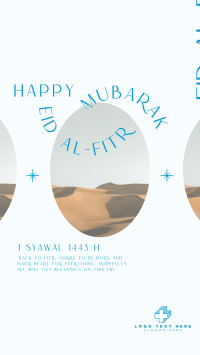 Eid Al-Fitr Facebook Story Design