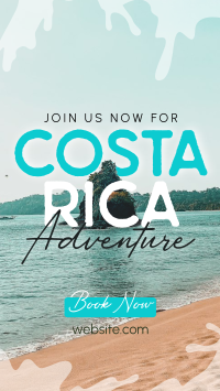 Welcome To Costa Rica YouTube short Image Preview