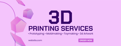 3d Printing Business Facebook cover Image Preview