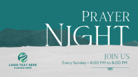 Prayer Night  Facebook event cover Image Preview