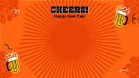 Cheery Beer Day Zoom Background Image Preview