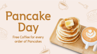 Pancake & Coffee Facebook Event Cover Design