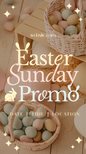 Modern Nostalgia Easter Promo Instagram story Image Preview