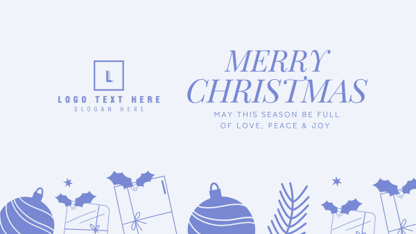 Merry Christmas Facebook Event Cover Design Image Preview