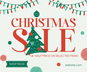 Christmas Sale for Everyone Facebook post Image Preview