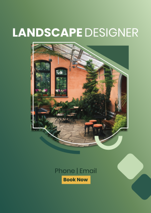 Landscape Designer Flyer Image Preview