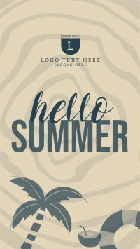 Hello Summer! TikTok Video Design